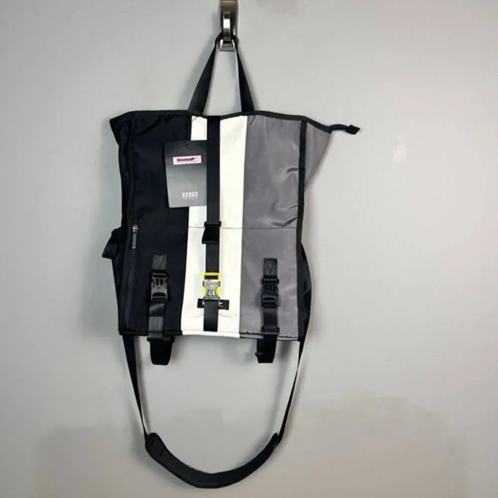 Rhinowalk messenger bag cycling striped convertible NWT‎ waterproof travel